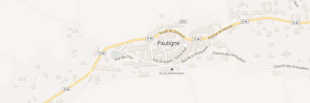 Plan du 20 Le Village à Pauligne
