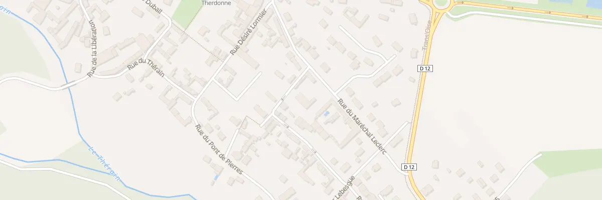 Plan du 10 Rue Léonard Massé à Therdonne
