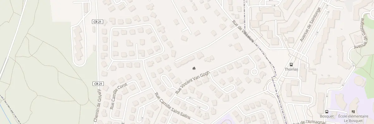 Plan du 40B Rue de Villeziers à Bures-sur-Yvette