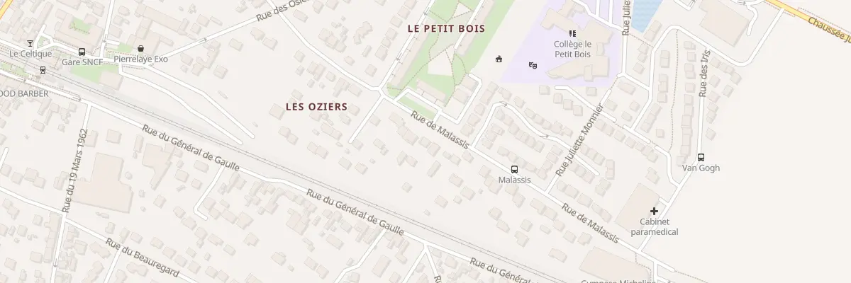 Plan du 48B Rue de Malassis à Pierrelaye