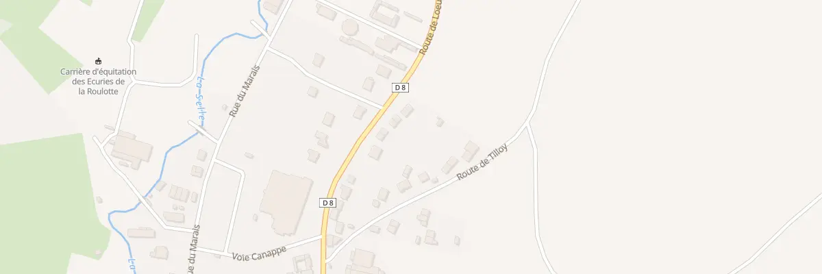 Plan du 34 Rte de Loeuilly à Conty