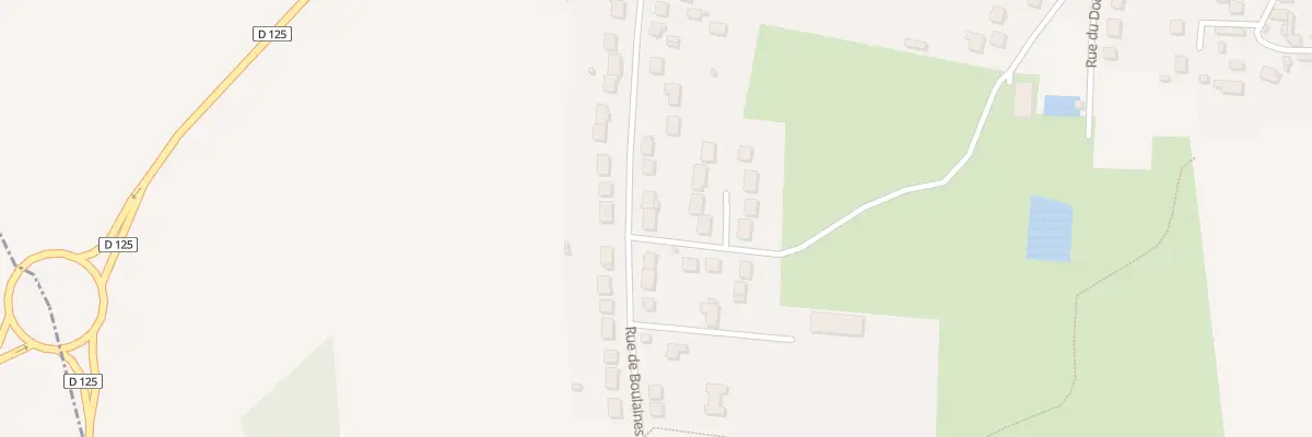 Plan du 31 Rue de Boulaines à Andeville