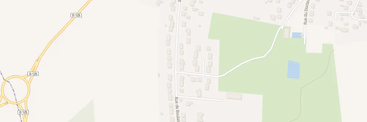 Plan du 29 Rue de Boulaines à Andeville