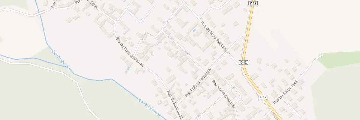 Plan du 7 Rue Léonard Massé à Therdonne
