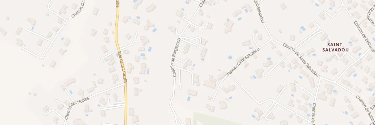 Plan du 33 Che de Burgayrols à Albi