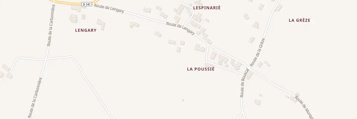 Plan du 5164 Lengary à Saint-Genest-de-Contest