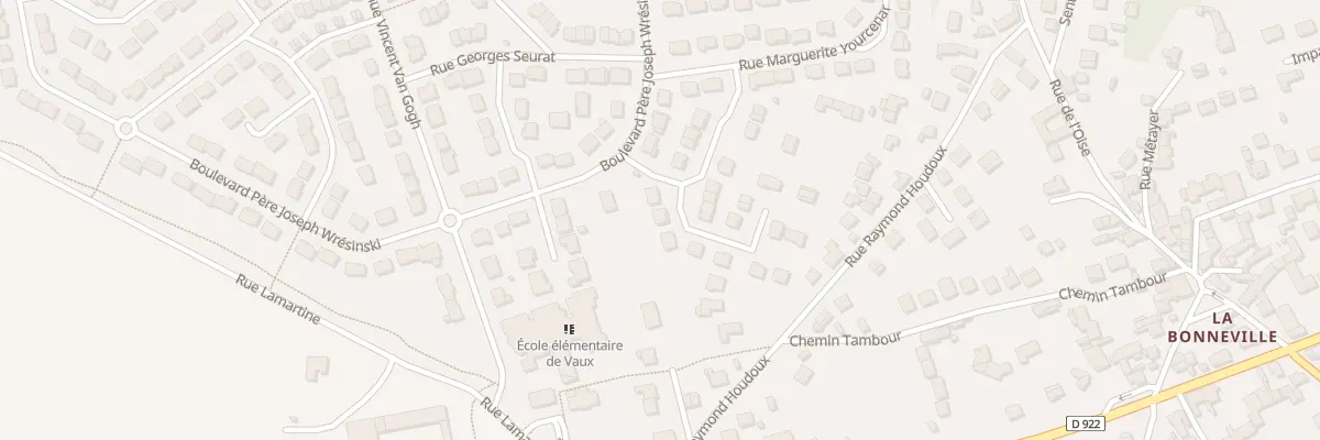Plan du 4 Rue Claude Chappe à Méry-sur-Oise