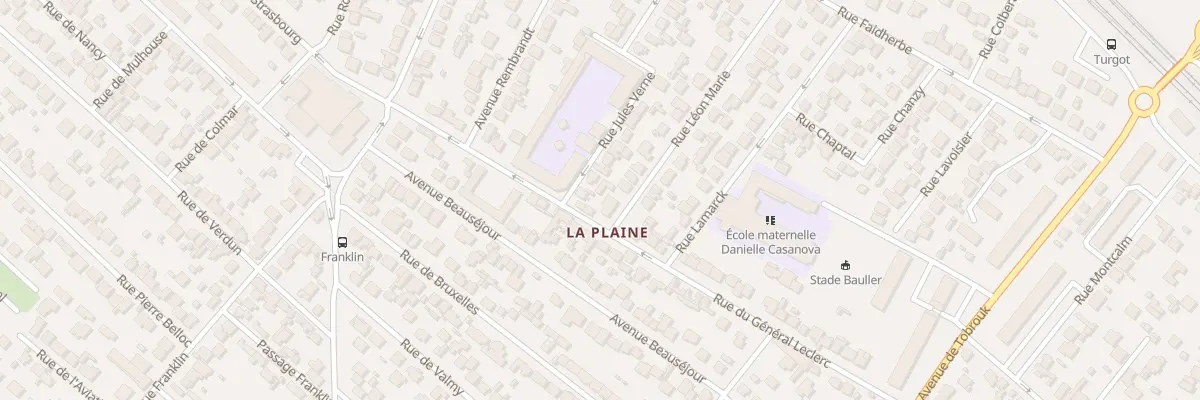 Plan du 33 Rue General Leclerc à Sartrouville