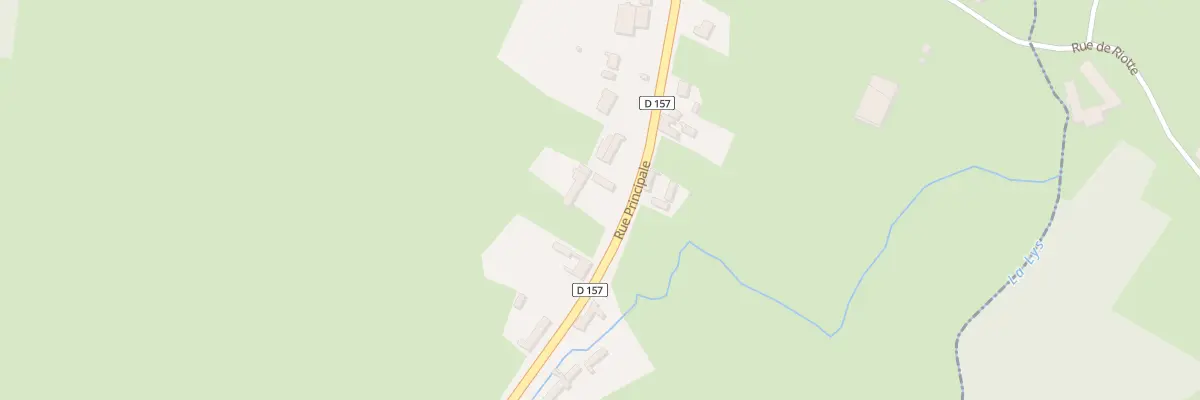 Plan du 97 Rue Principale à Dennebrœucq