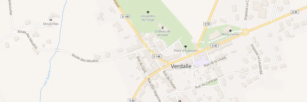 Plan du 18 All de Soucil à Verdalle