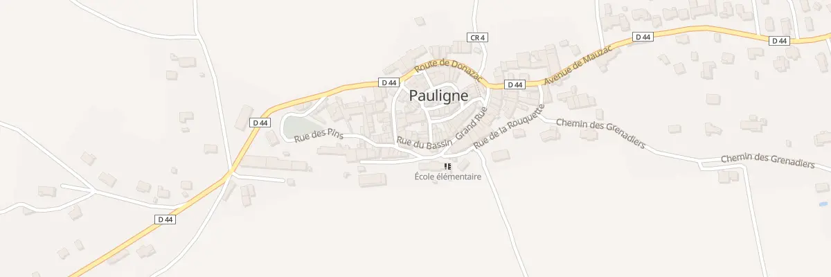 Plan du 23 Le Village à Pauligne