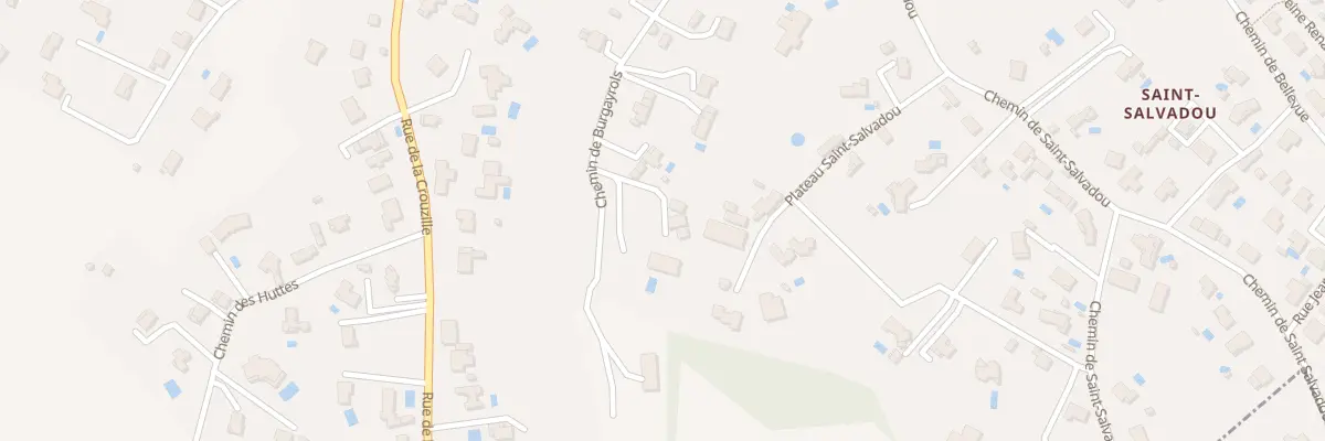 Plan du 37 Che de Burgayrols à Albi