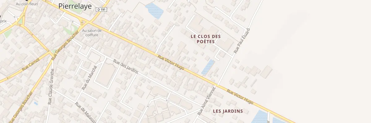 Plan du 6T Rue Victor Hugo à Pierrelaye