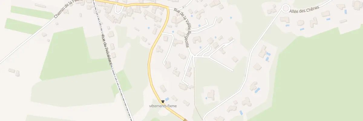 Plan du 8 Rue de la Vallée Bergeotte à Janvry