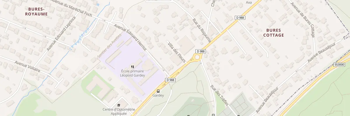 Plan du 122 Rte de Chartres à Bures-sur-Yvette