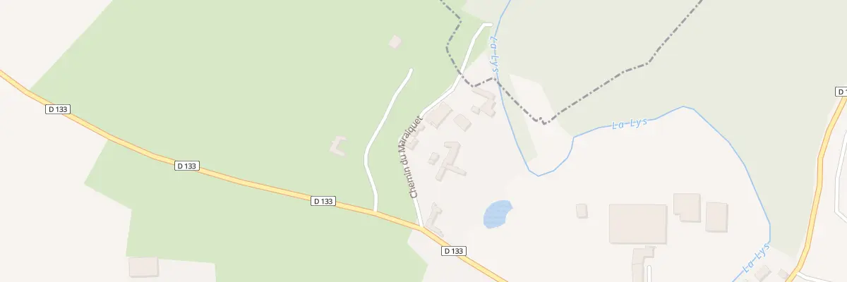 Plan du 12 Le Maraiquet à Matringhem