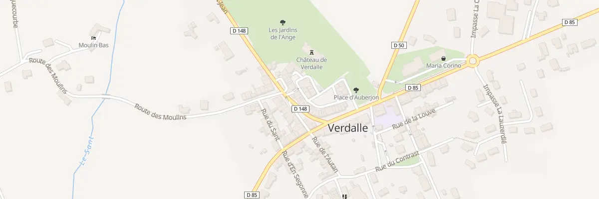 Plan du 14 All de Soucil à Verdalle