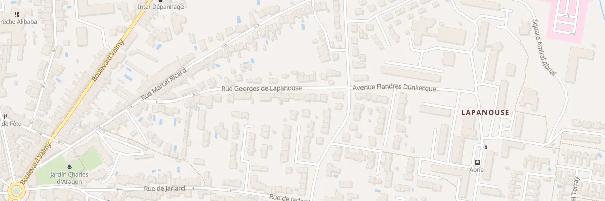 Plan du 48 Rue Georges de Lapanouse à Albi