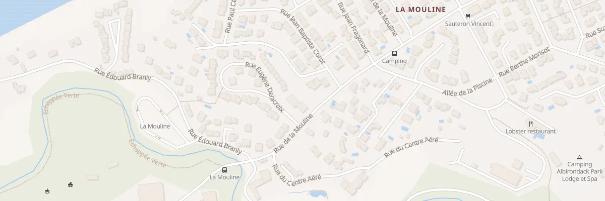 Plan du 2 Rue Eugène Delacroix à Albi