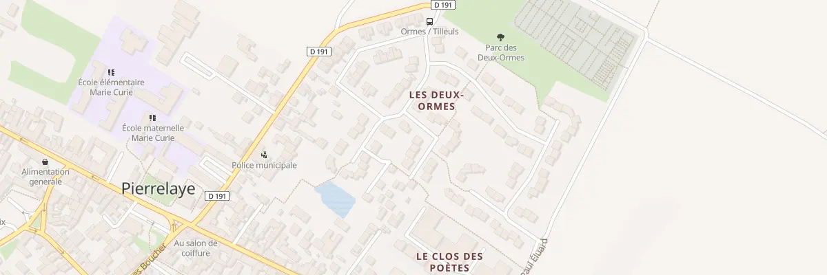 Plan du 2 Pl des Aubépines à Pierrelaye