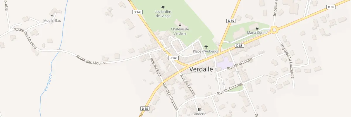 Plan du 8 All de Soucil à Verdalle