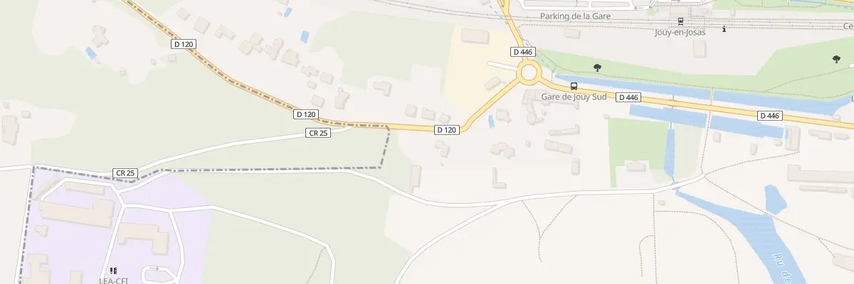 Plan du 7 Rte des Loges à Jouy-en-Josas