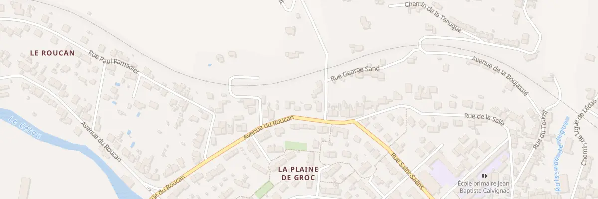 Plan du 18 Av du Roucan à Carmaux