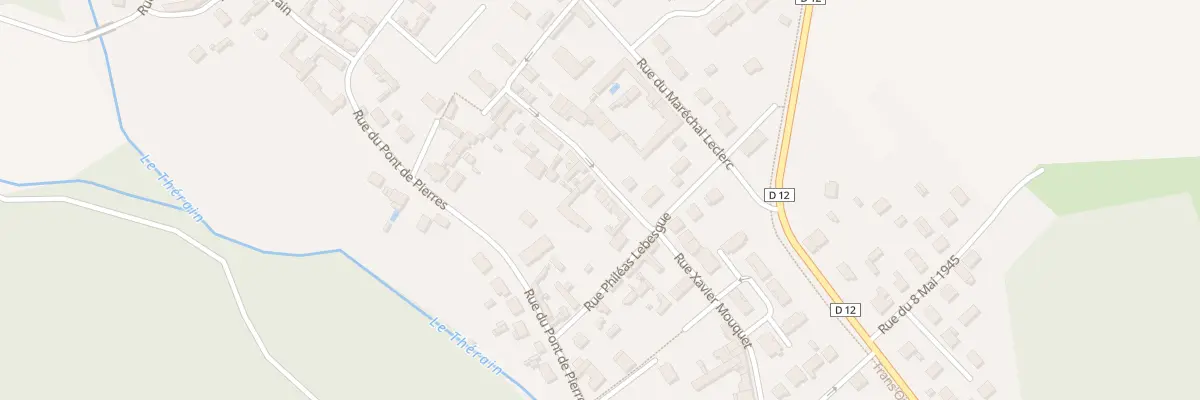 Plan du 5 Rue Léonard Massé à Therdonne
