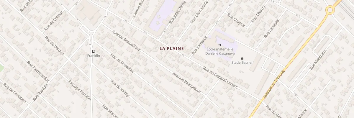 Plan du 44 Rue General Leclerc à Sartrouville