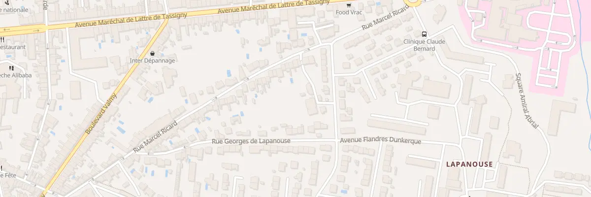 Plan du 120 Rue Marcel Ricard à Albi