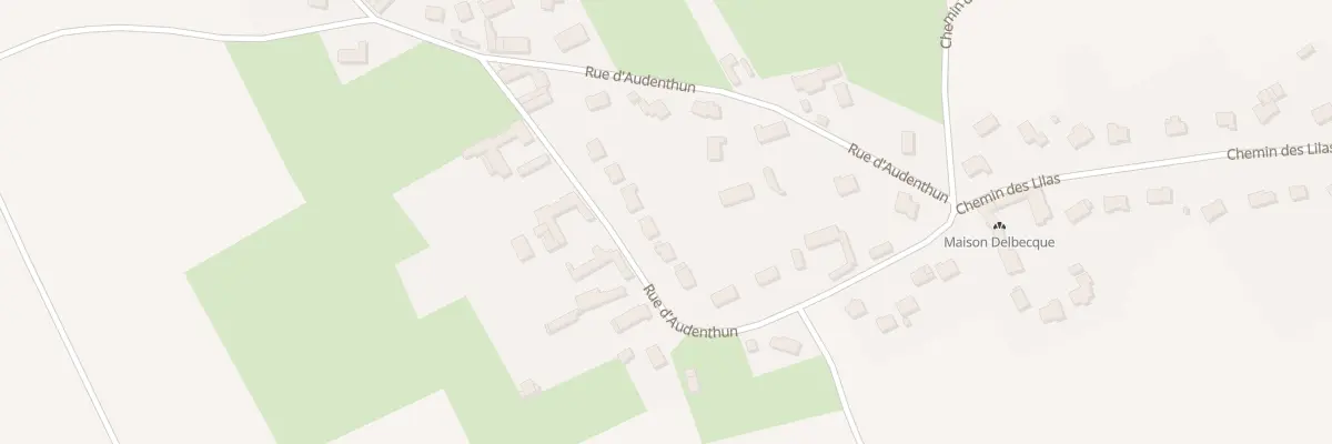 Plan du 48 Rue d’Audenthun à Zudausques