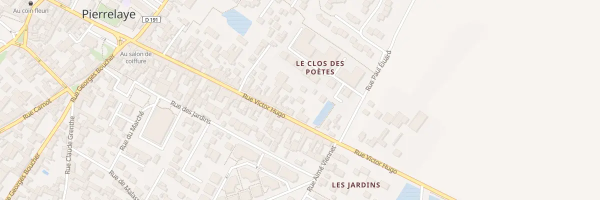 Plan du 6A Rue Victor Hugo à Pierrelaye