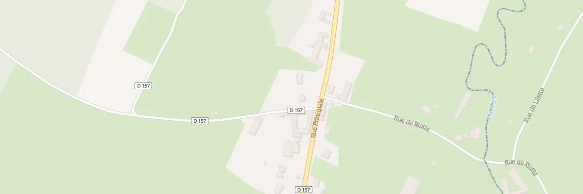 Plan du 107 Rue Principale à Dennebrœucq