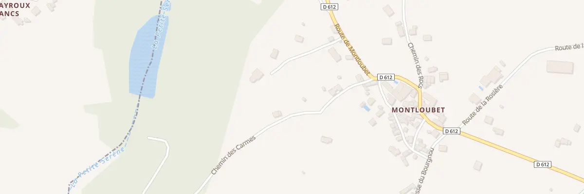 Plan du 5186 Montloubet à La Capelle-Bleys