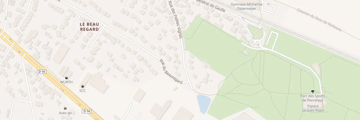 Plan du 67 Rue du Beauregard à Pierrelaye