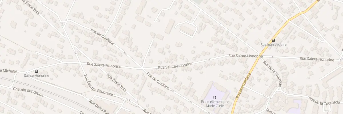 Plan du 62 Rue Sainte-Honorine à Herblay-sur-Seine