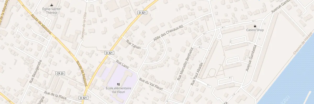 Plan du 7 Rue du Clos du Verger à Chatou