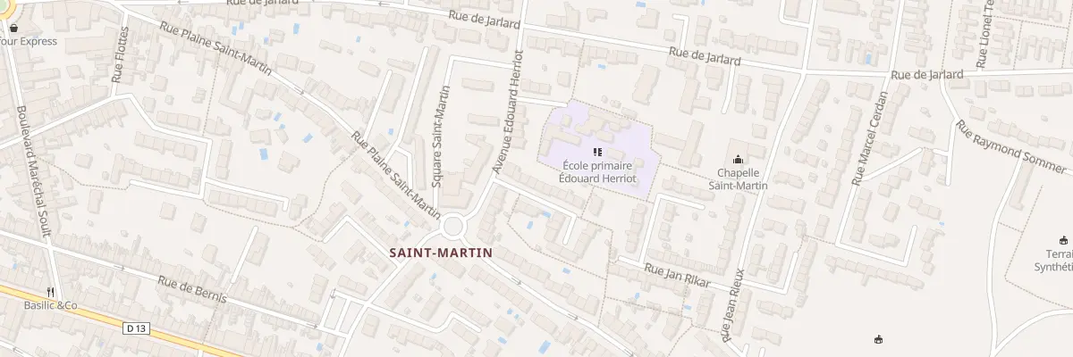 Plan du 8 Rue Louisa Paulin à Albi