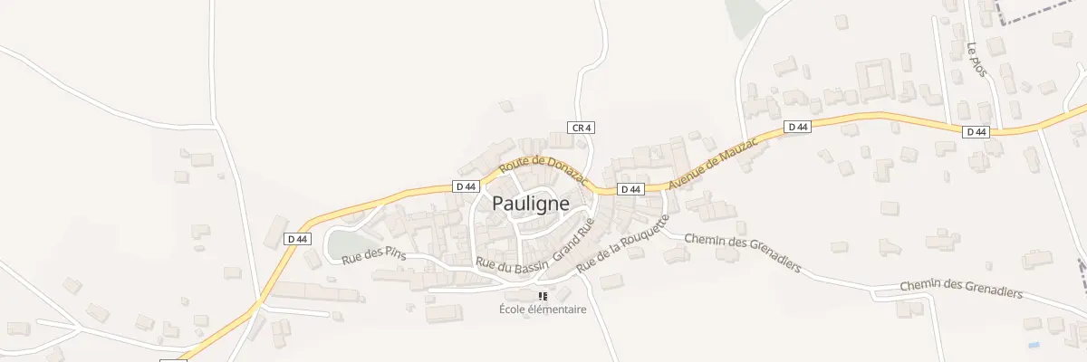 Plan du 14 Le Village à Pauligne