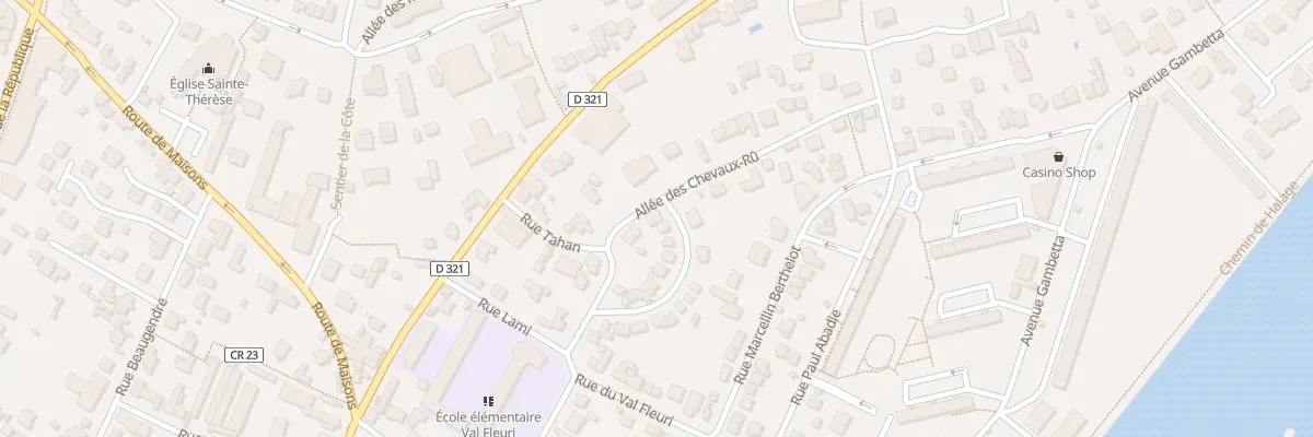 Plan du 15 Rue du Clos du Verger à Chatou
