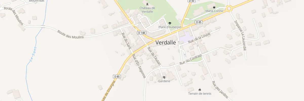 Plan du 6 Rue de l’Autan à Verdalle