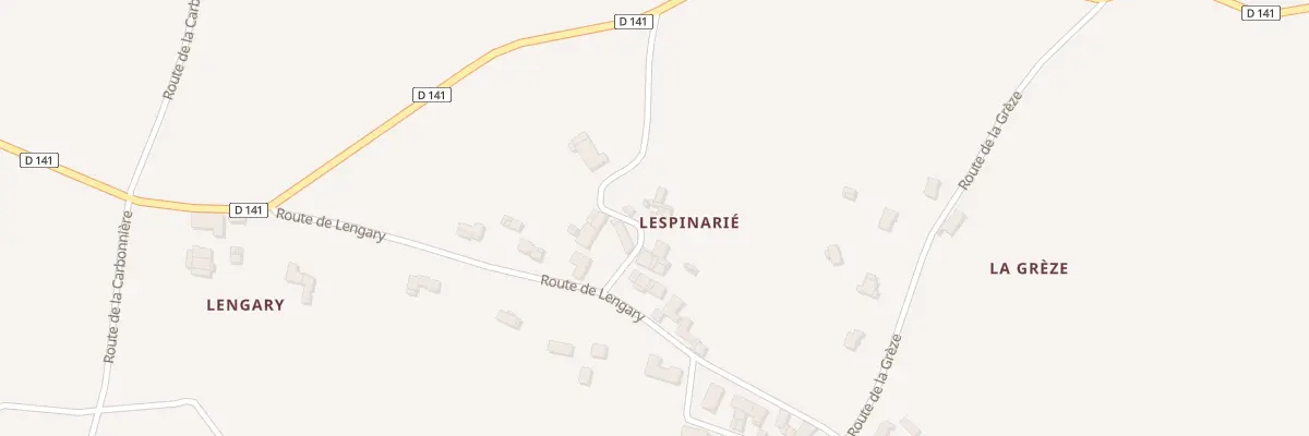 Plan du 5119 Lespinarie Hameau à Saint-Genest-de-Contest