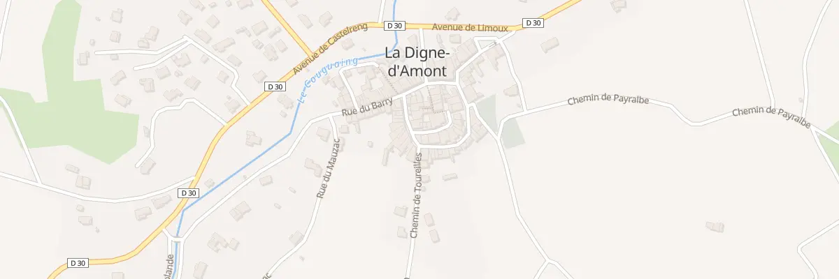 Plan du 6 Che de Ronde à La Digne-d’Amont