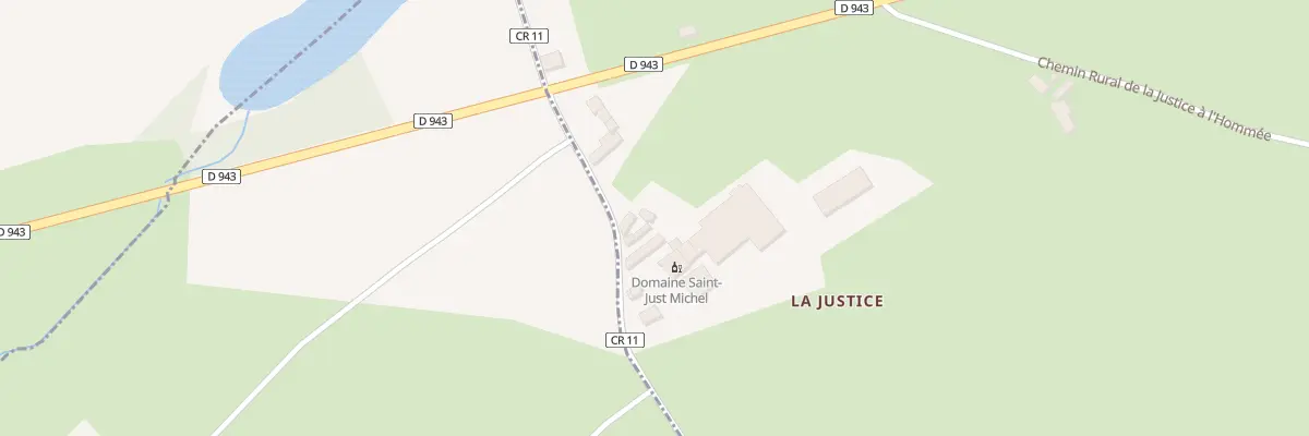 Plan du 3 La Justice à Châteaumeillant