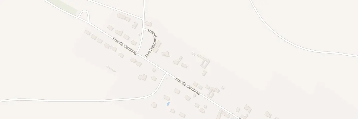 Plan du 29 Rue de Cambray à Maulers