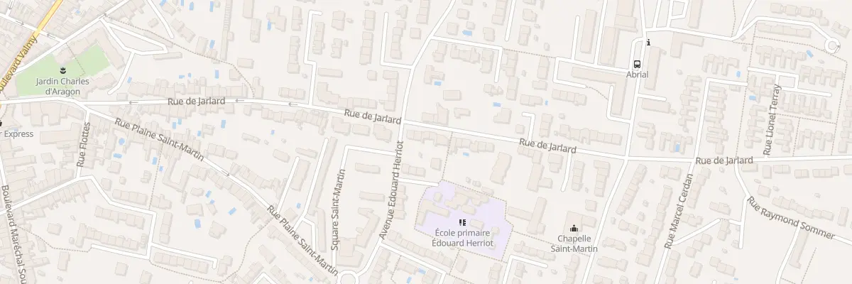 Plan du 70 Rue de Jarlard à Albi