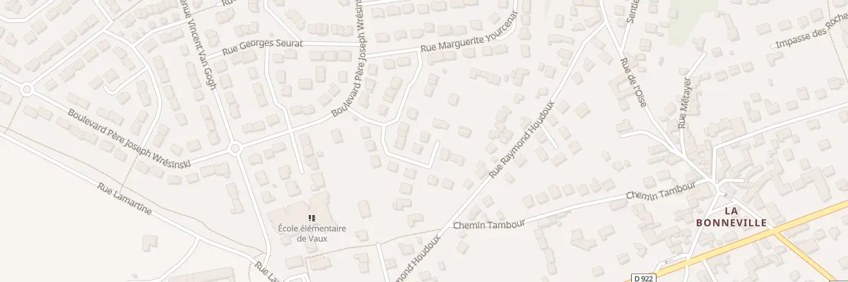 Plan du 24 Rue Claude Chappe à Méry-sur-Oise
