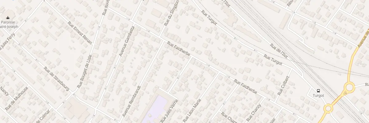 Plan du 32 Rue Faidherbe à Sartrouville