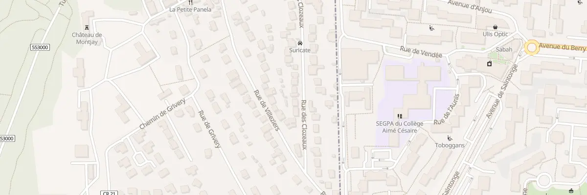 Plan du 26 Rue des Clozeaux à Bures-sur-Yvette