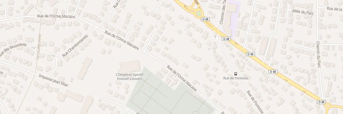 Plan du 68 Rue de l’Orme Macaire à Herblay-sur-Seine